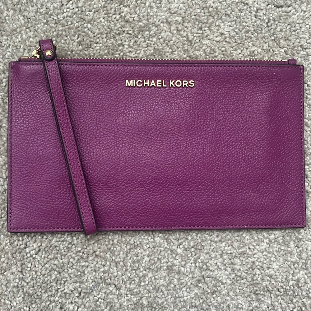 Large Michael Kors wristlet